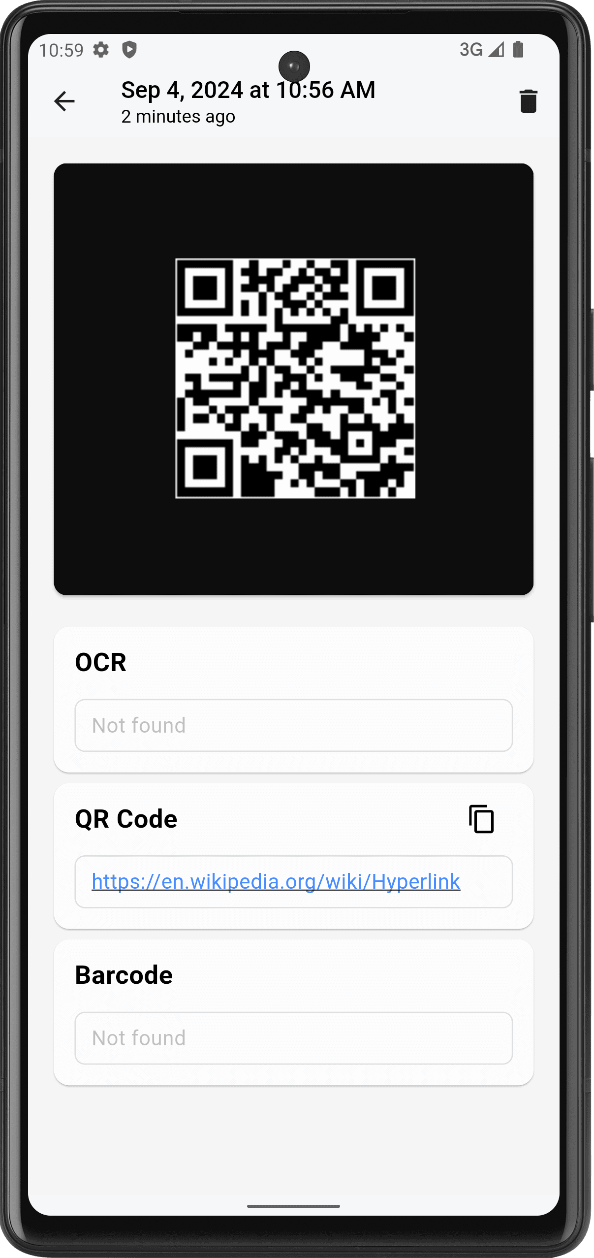 QR Code Scanner